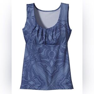 Patagonia Bandha Top in Raja: Railroad Blue